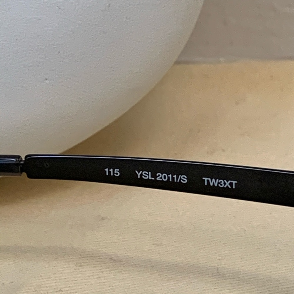 Yves Saint Laurent Dark Metal Rose Sunglasses - Picture 5 of 13